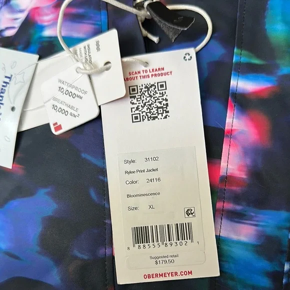 Obermeyer Rylee Print Jacket - Multicolor - Picture 2 of 8